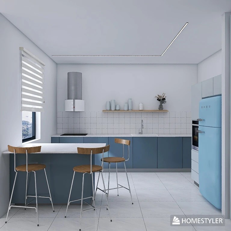 Скандинавия -фреш. Пятикомнатная квартира для большой семьи