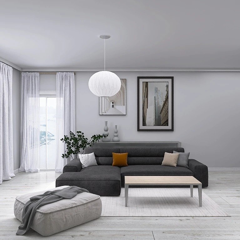 Скандинавия -фреш. Пятикомнатная квартира для большой семьи