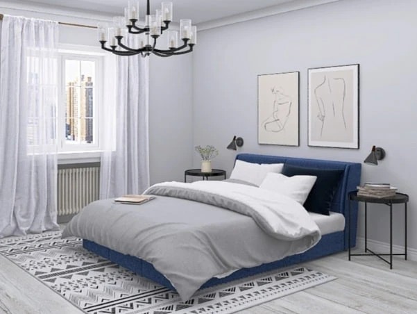 Скандинавия -фреш. Пятикомнатная квартира для большой семьи