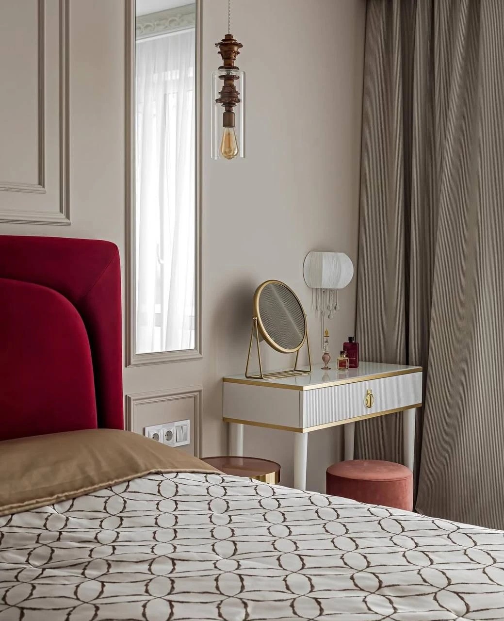 Реализованная спальня из проекта #grandhouseflower