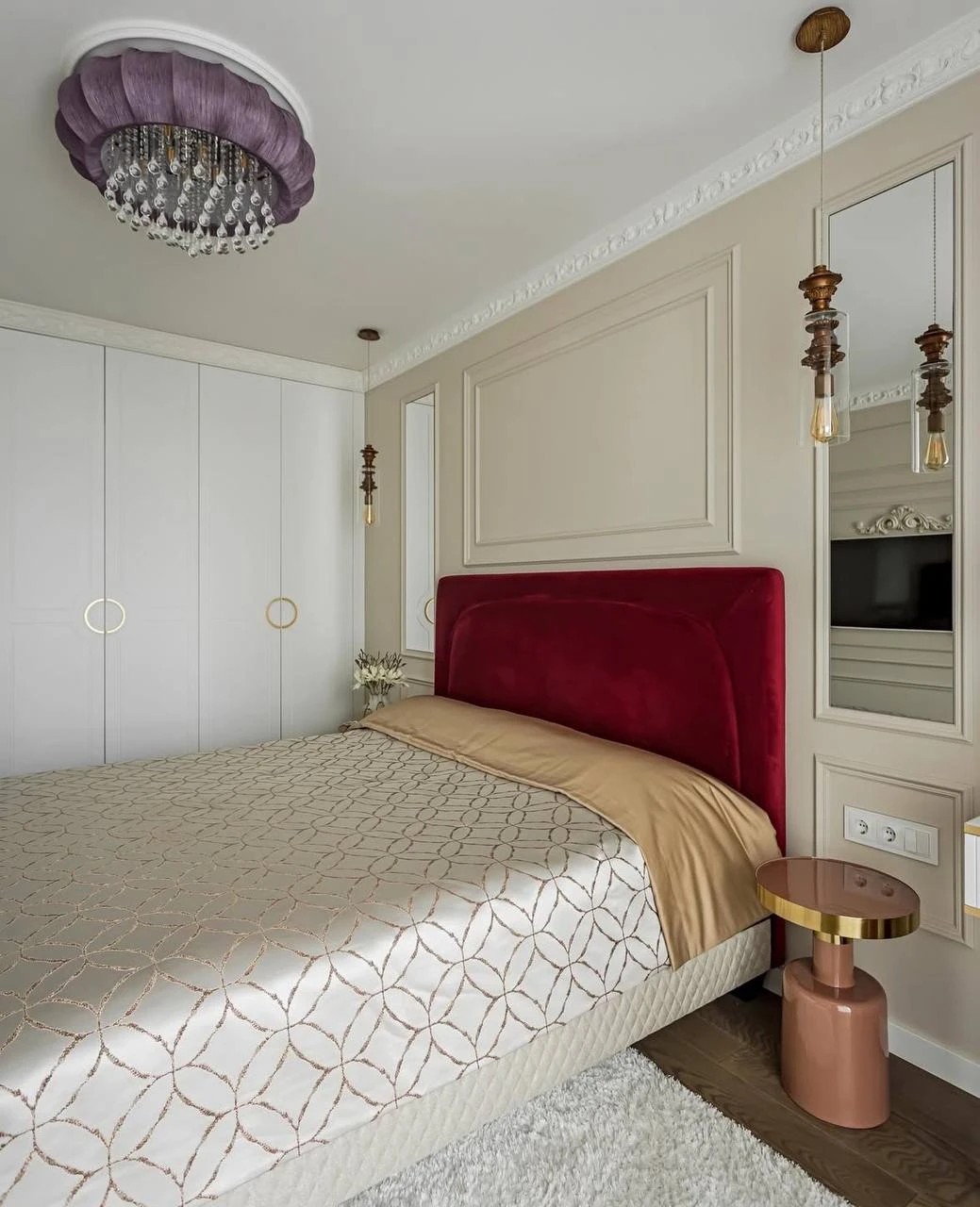 Реализованная спальня из проекта #grandhouseflower