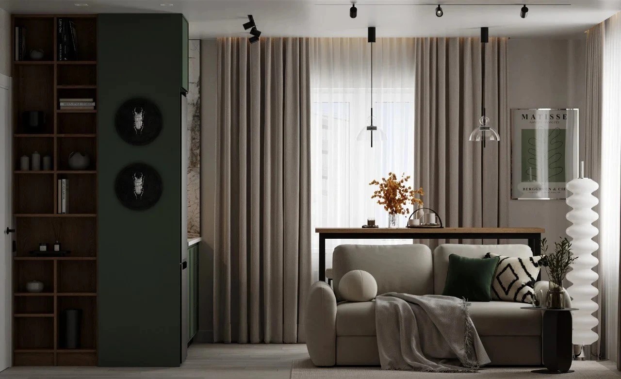 Проект дизайн квартиры в Санкт-Петербурге