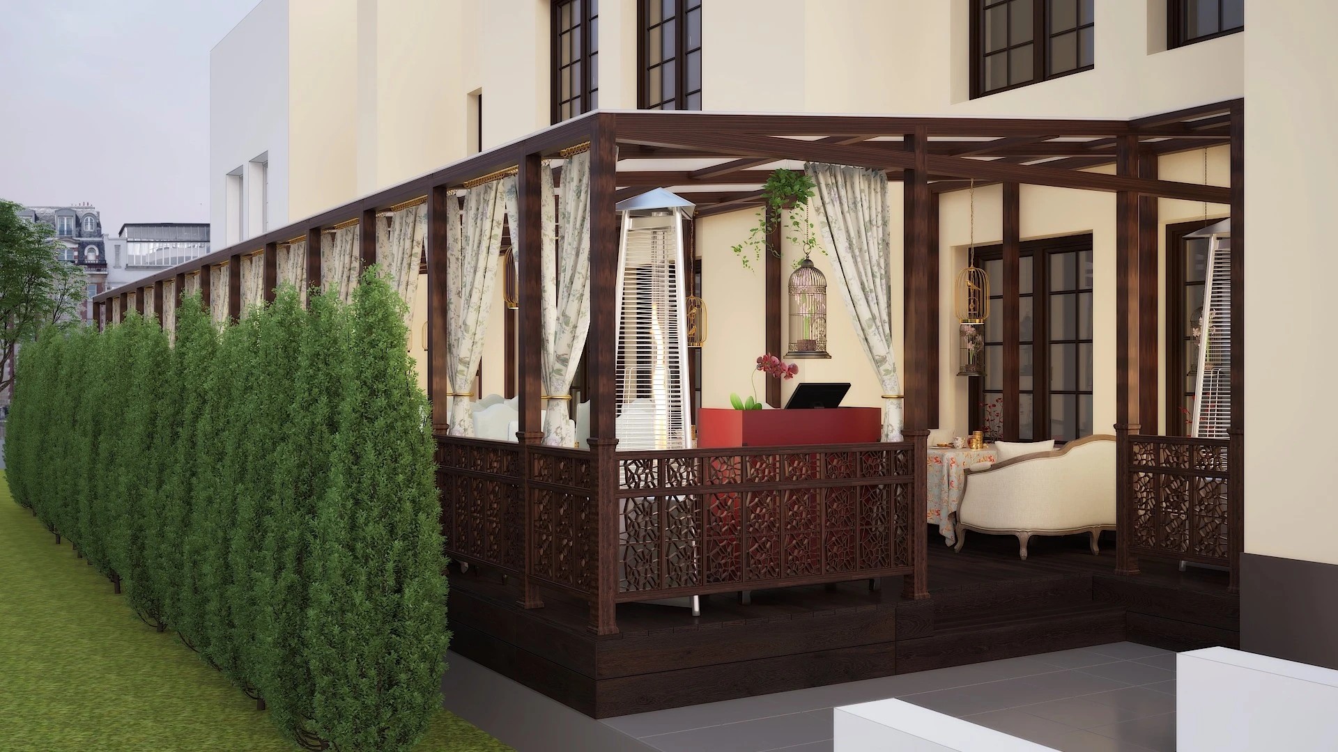 ТЕРРАСА РЕСТОРАНА МОСКВА-ПЕКИН