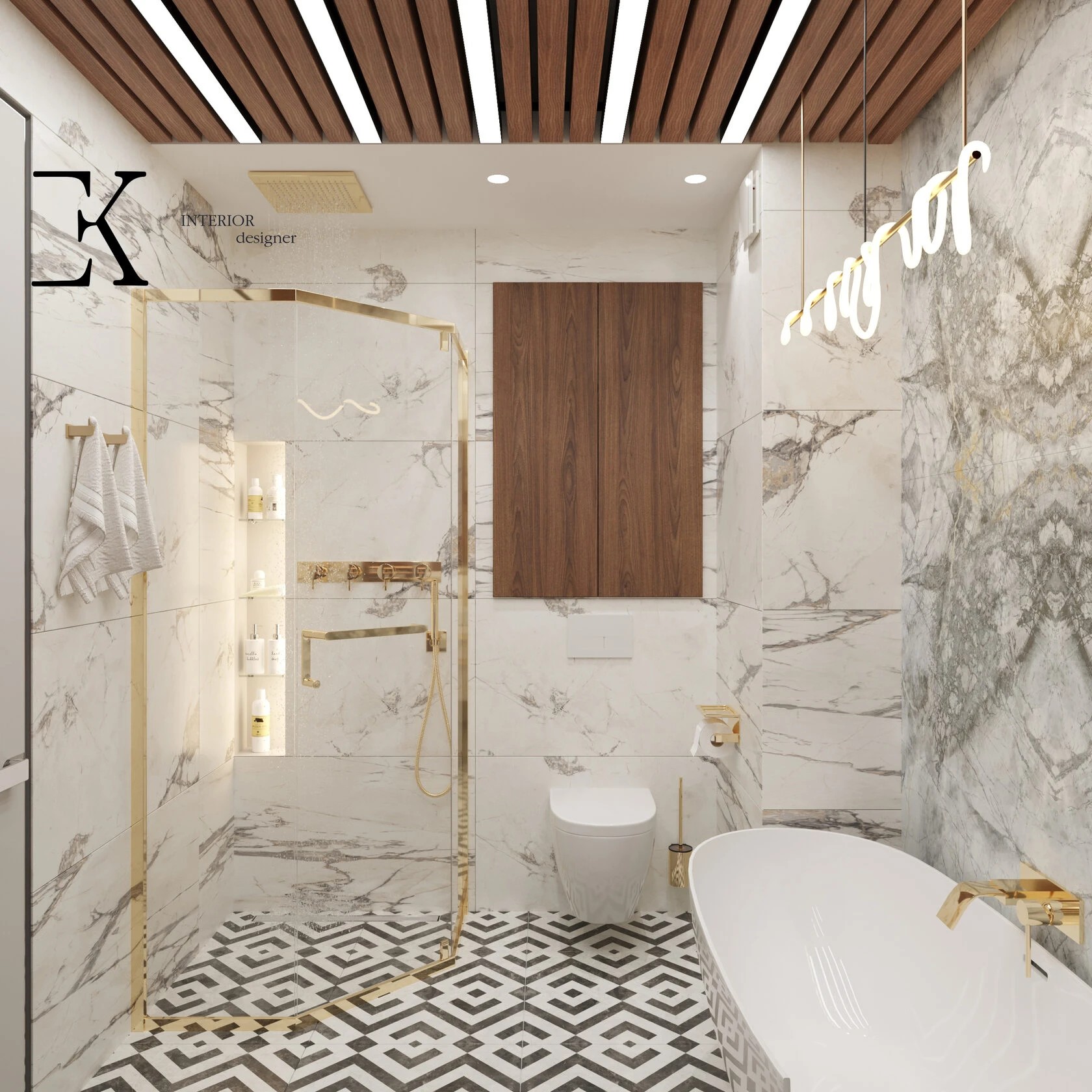 Проект квартиры 54м2