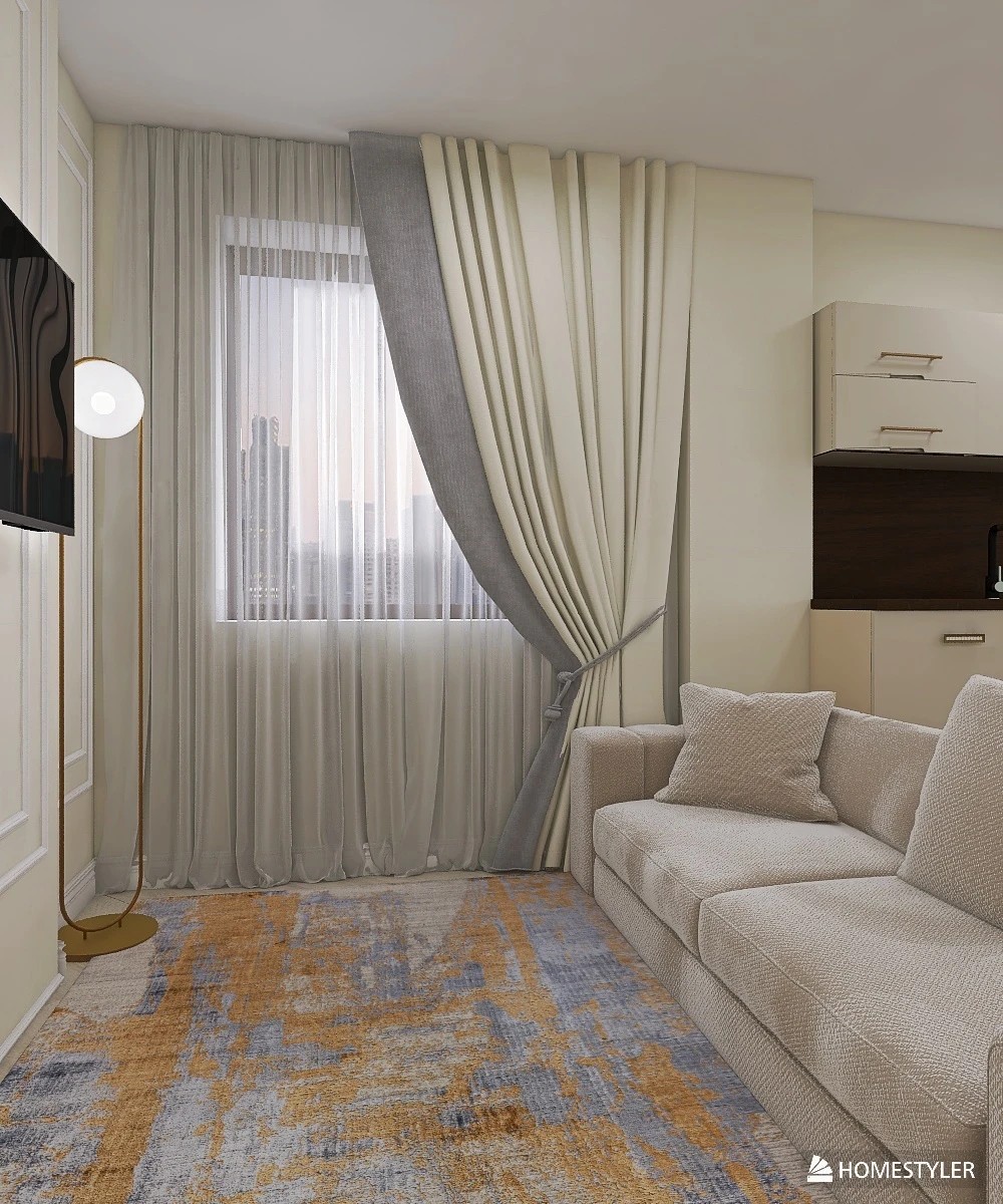 Преображение прихожей и кухни-гостиной