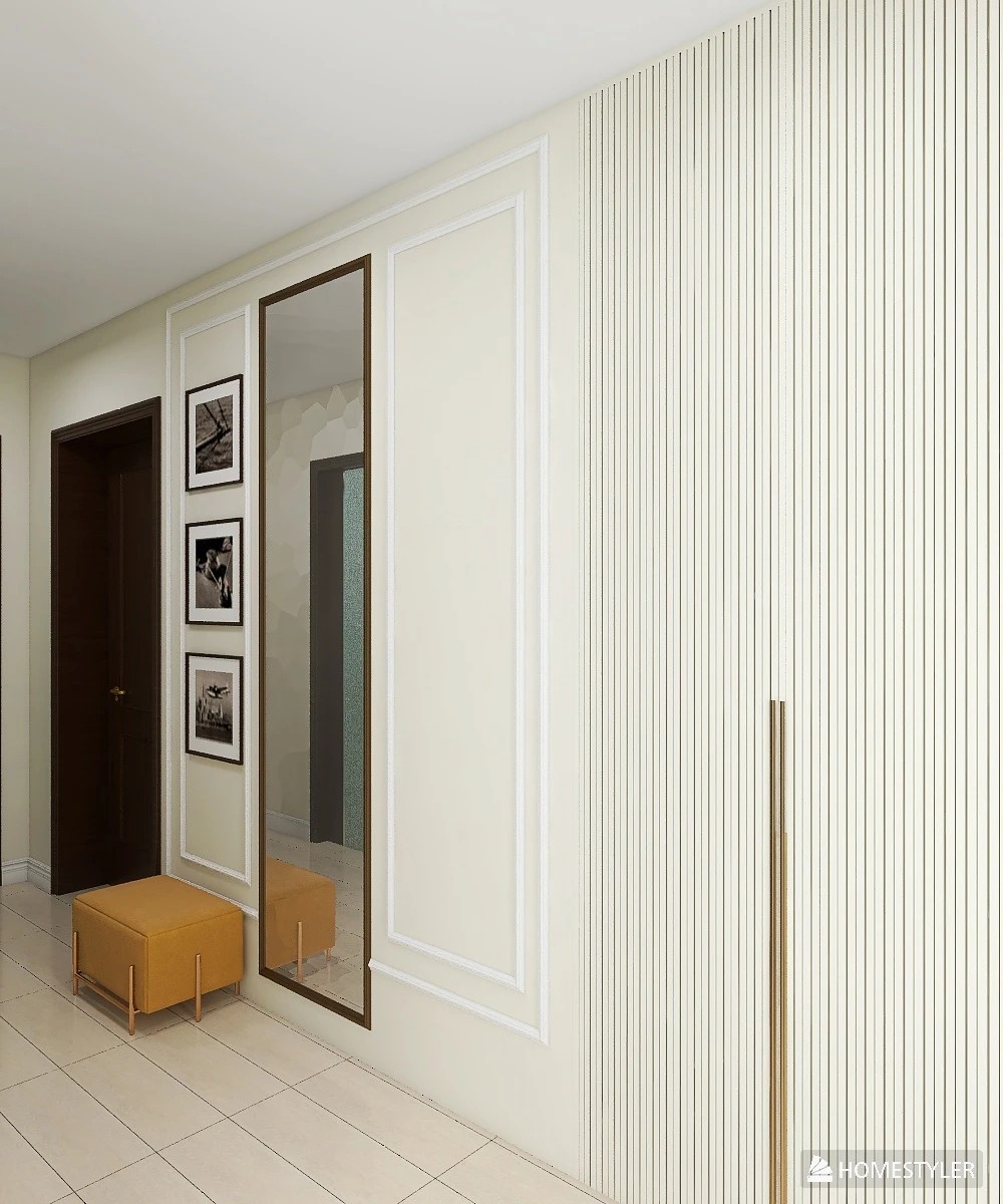 Преображение прихожей и кухни-гостиной