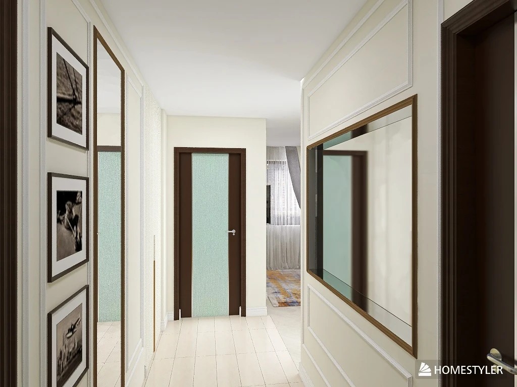 Преображение прихожей и кухни-гостиной