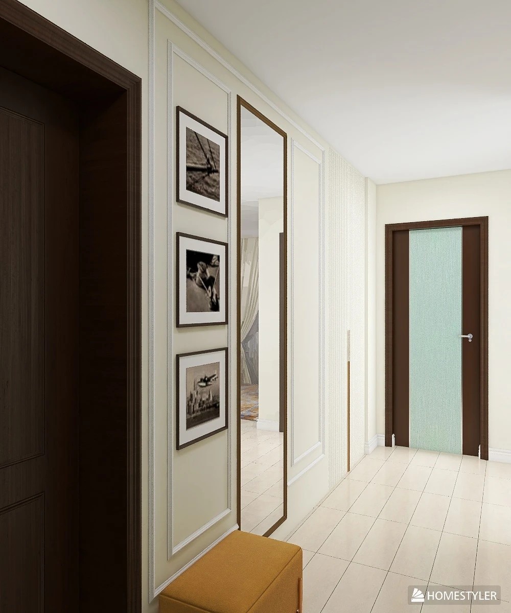 Преображение прихожей и кухни-гостиной