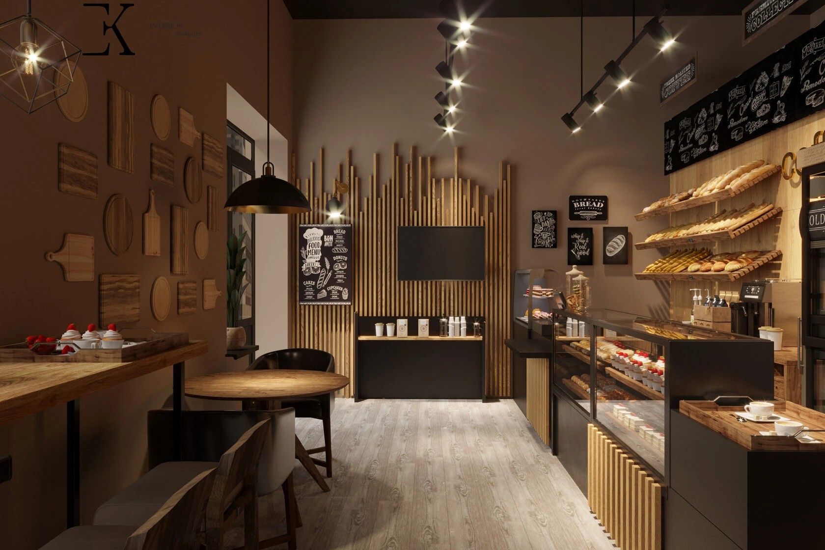 Проект пекарни 48м2