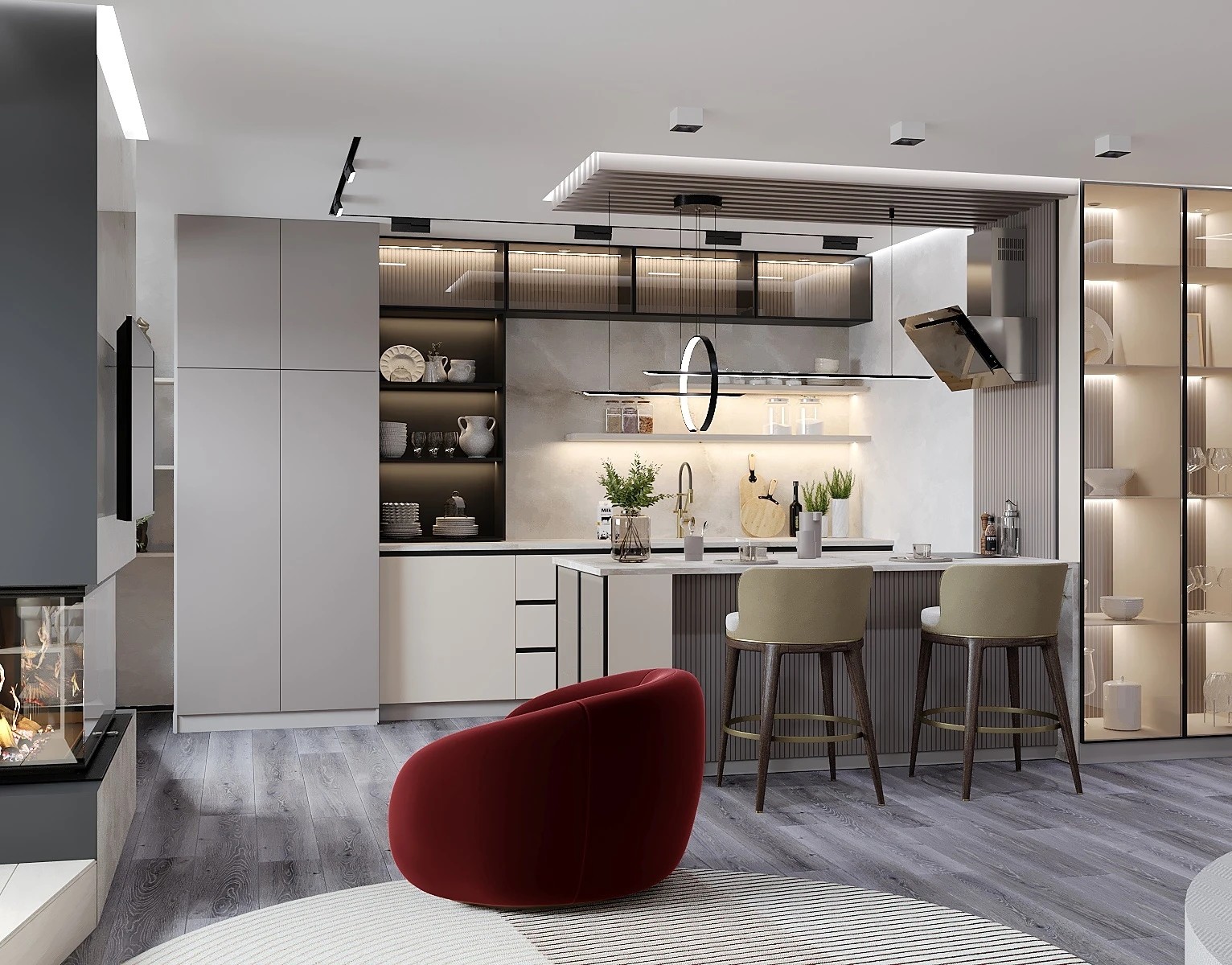 Дизайн проект квартиры в Санкт-Петербурге