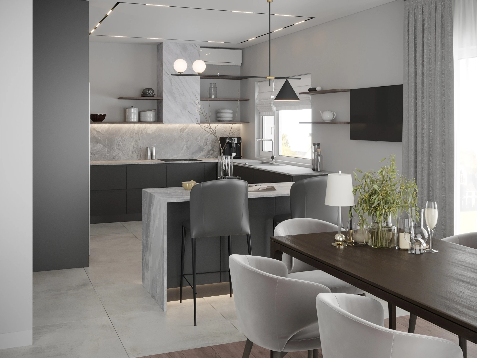 Проект загородного дома в Агалатово Экопарк