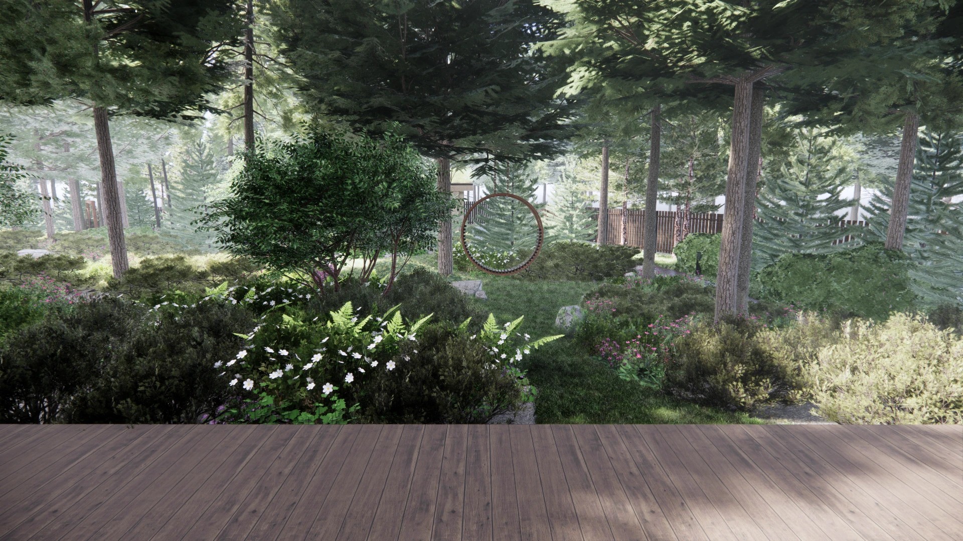 САД В КП "ОХТИНСКИЙ ПАРК"