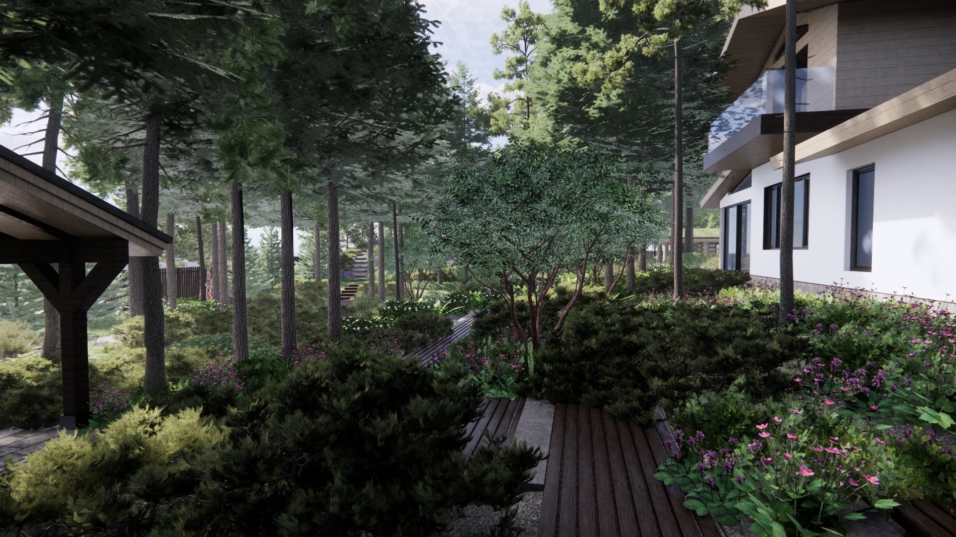 САД В КП "ОХТИНСКИЙ ПАРК"