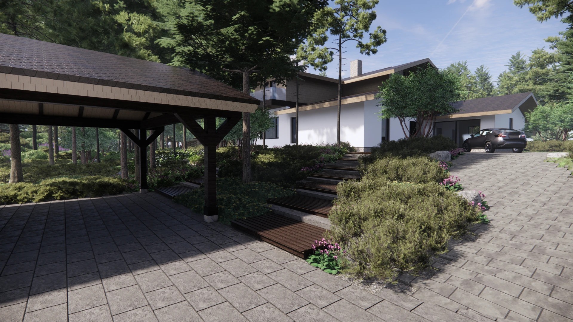 САД В КП "ОХТИНСКИЙ ПАРК"