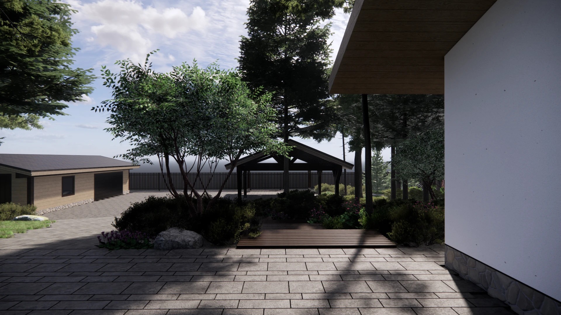 САД В КП "ОХТИНСКИЙ ПАРК"