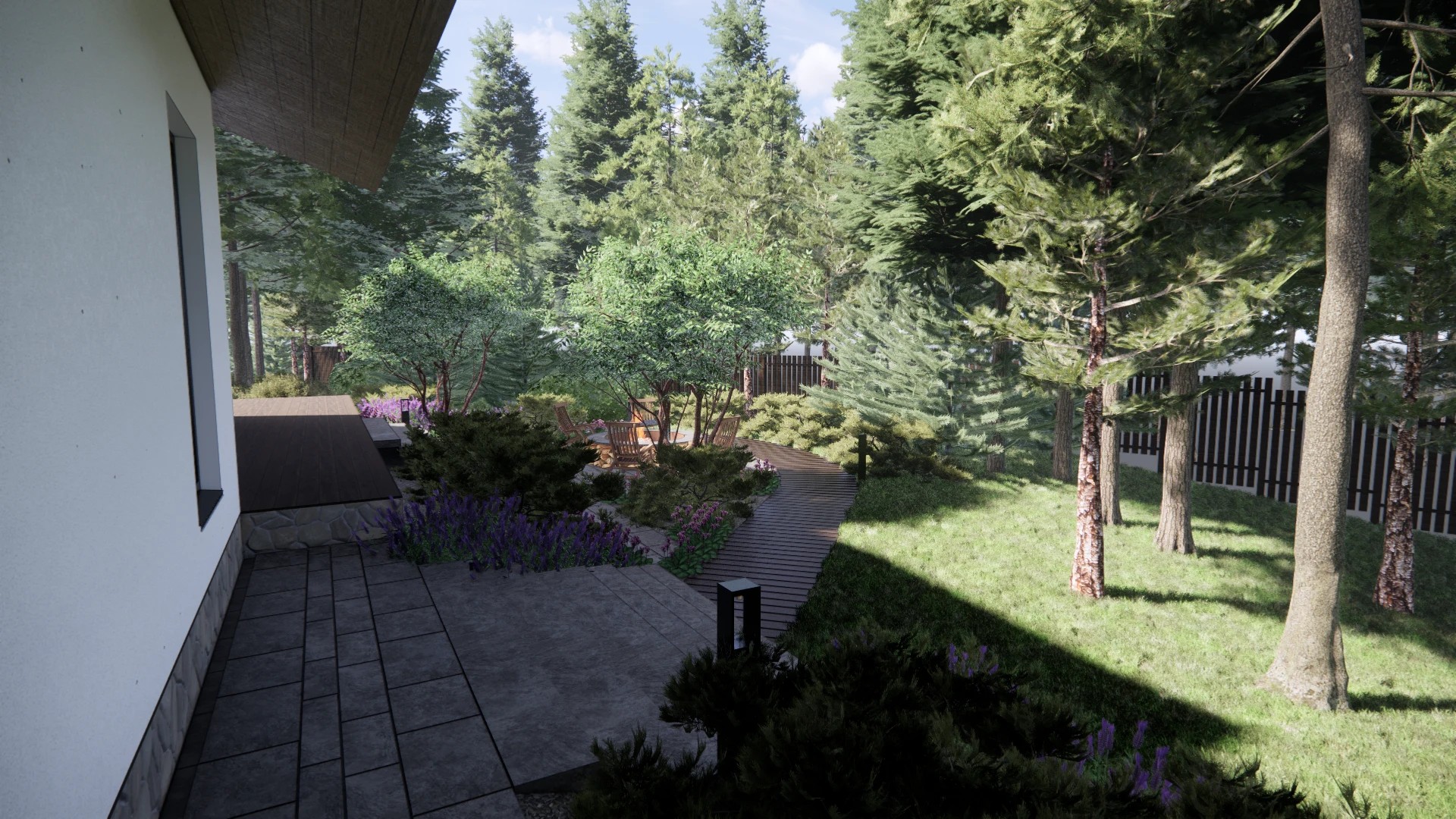 САД В КП "ОХТИНСКИЙ ПАРК"