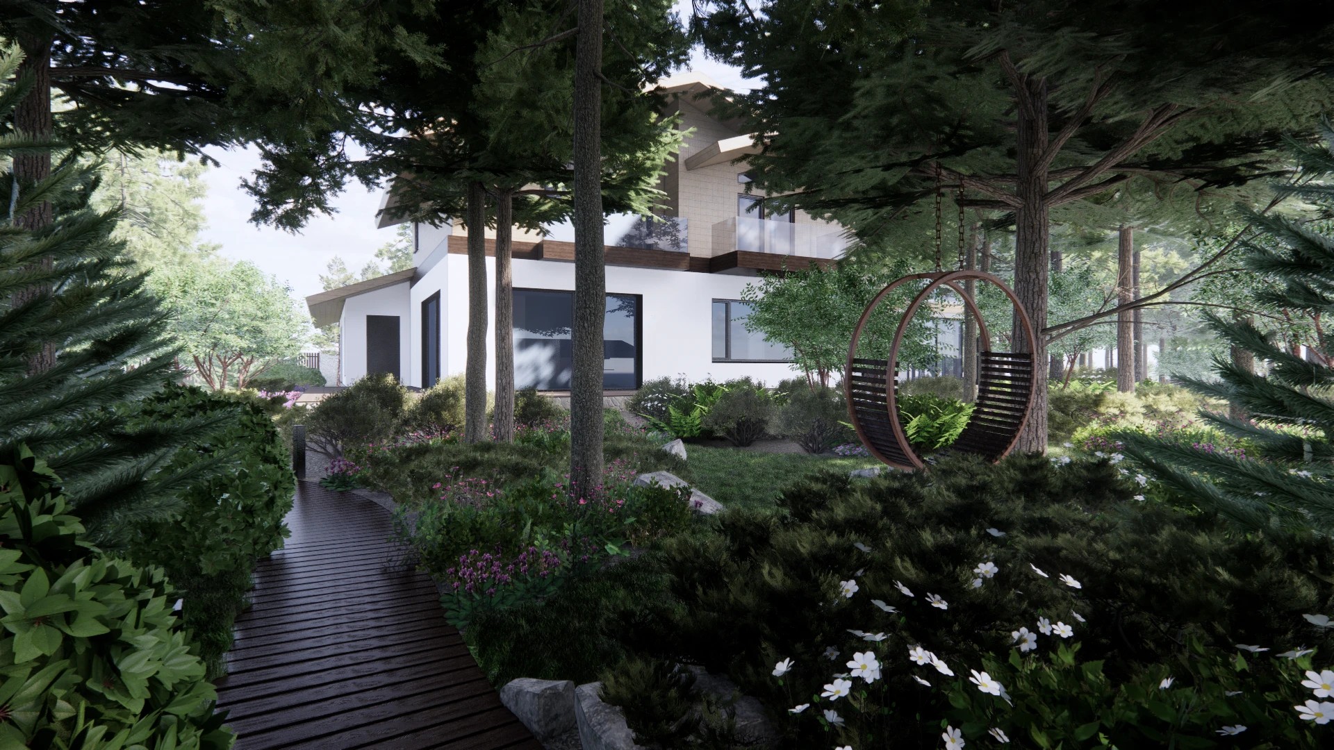 САД В КП "ОХТИНСКИЙ ПАРК"