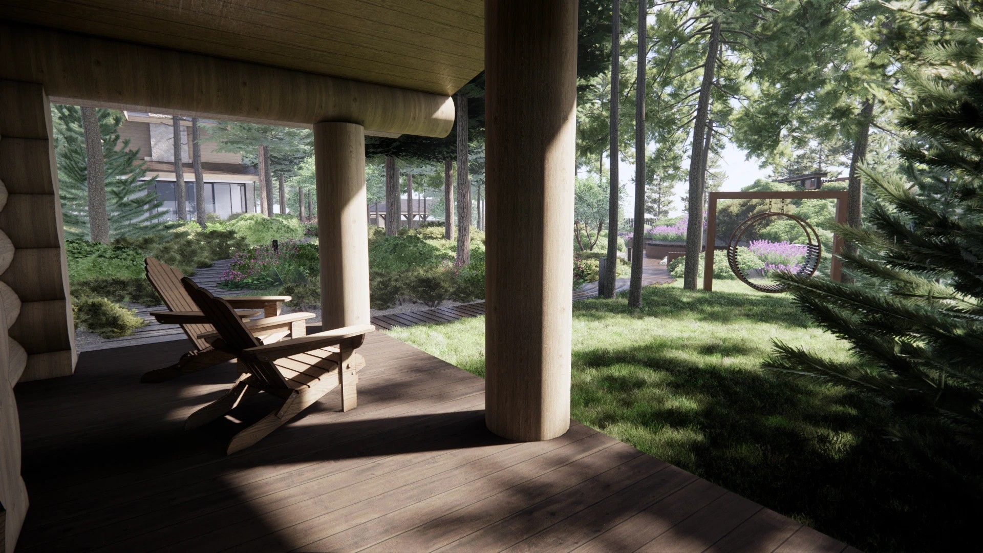 САД В КП "ОХТИНСКИЙ ПАРК"