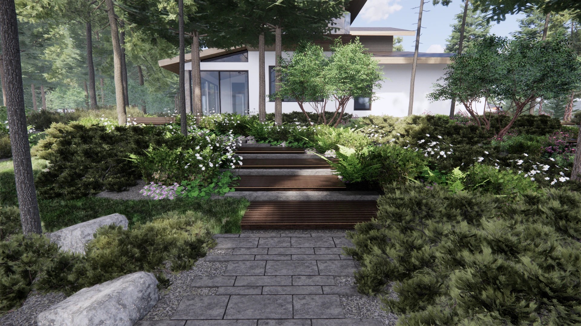 САД В КП "ОХТИНСКИЙ ПАРК"