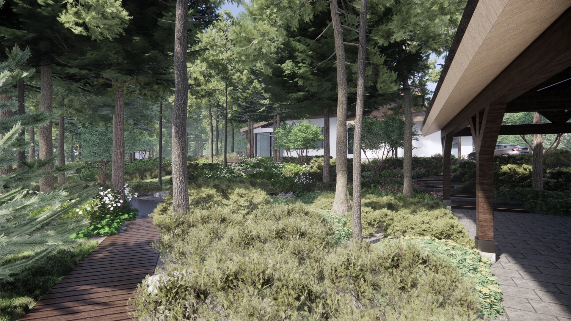 САД В КП "ОХТИНСКИЙ ПАРК"