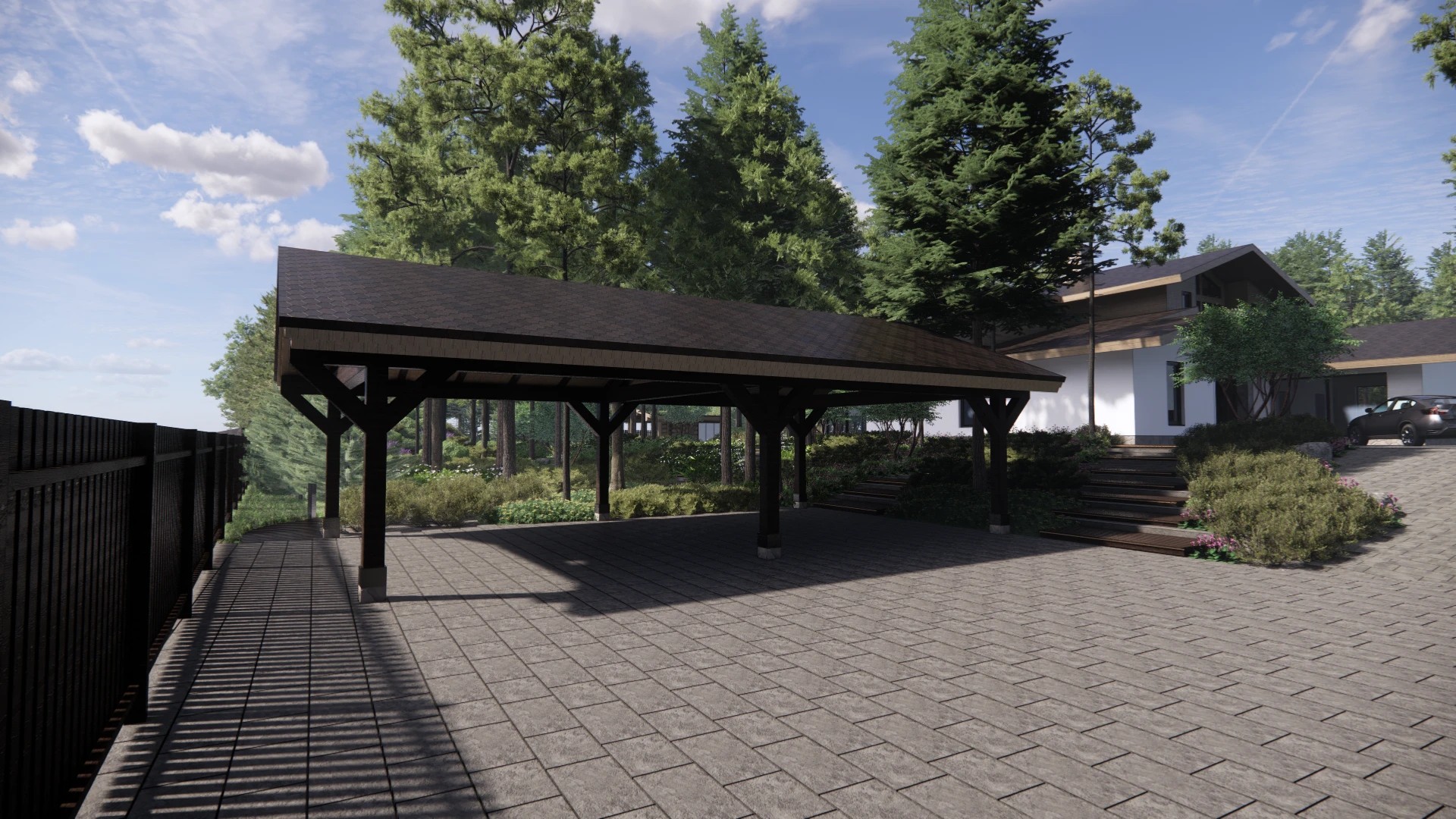 САД В КП "ОХТИНСКИЙ ПАРК"