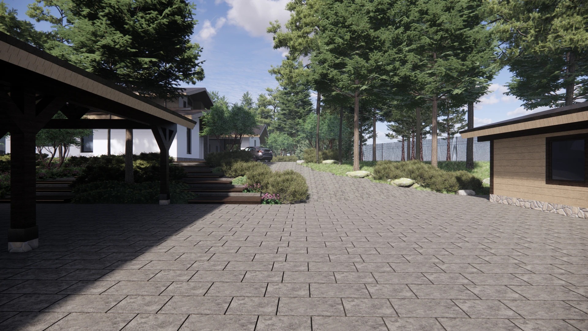 САД В КП "ОХТИНСКИЙ ПАРК"