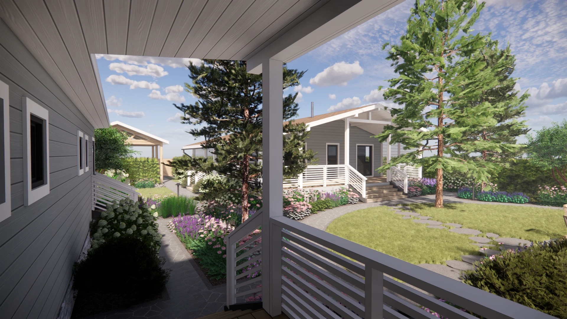 САД В КП "ОТРАДНАЯ БУХТА"