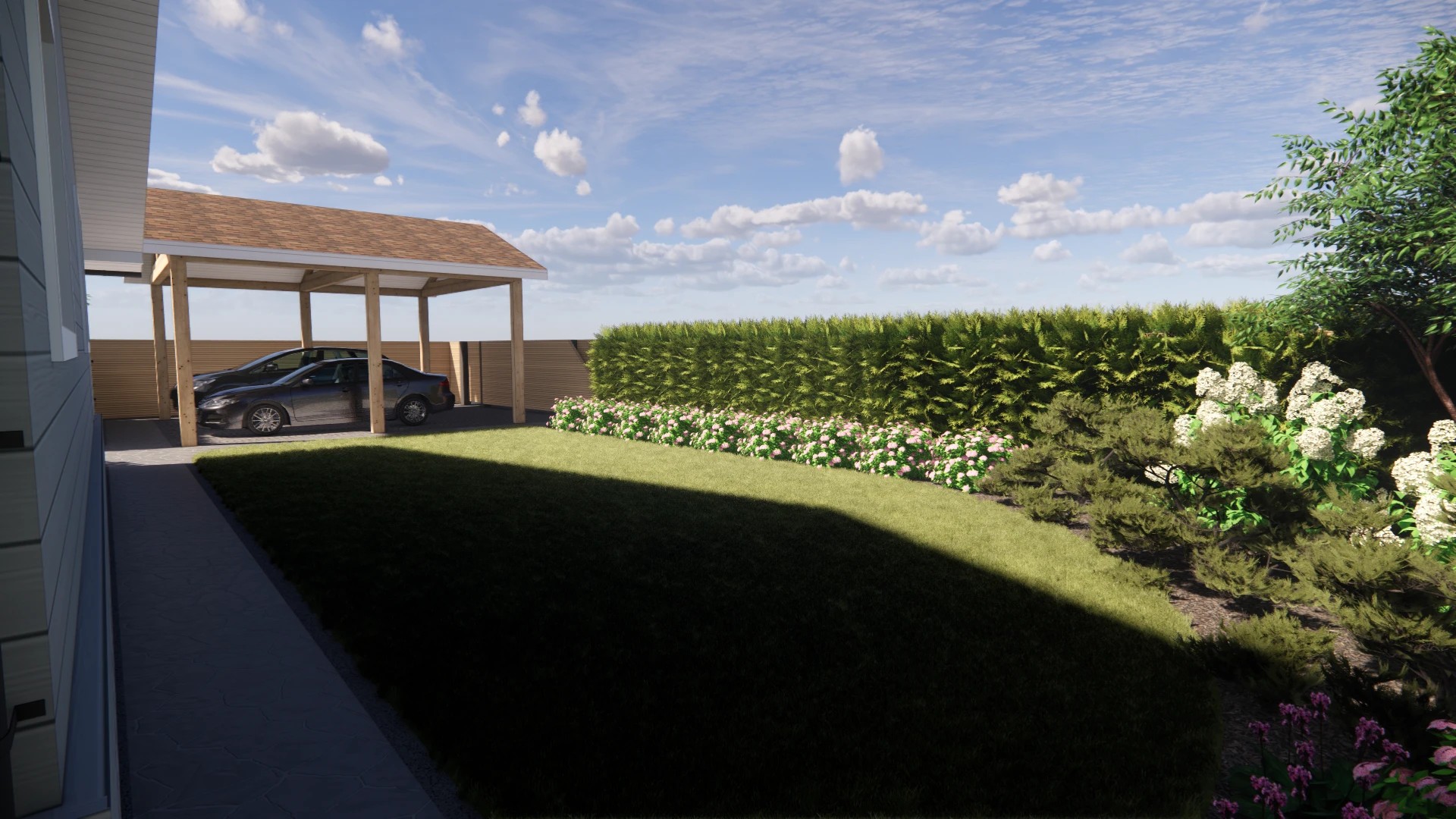 САД В КП "ОТРАДНАЯ БУХТА"