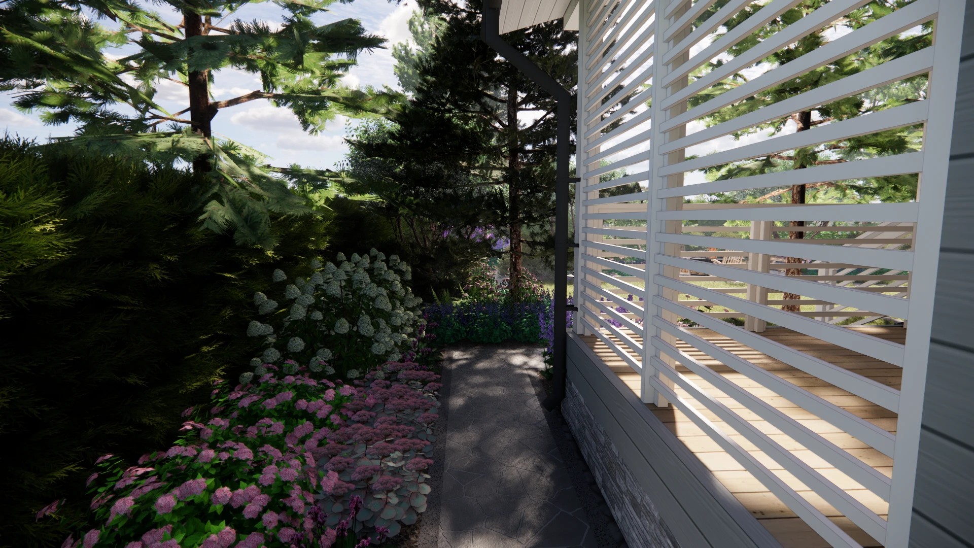 САД В КП "ОТРАДНАЯ БУХТА"