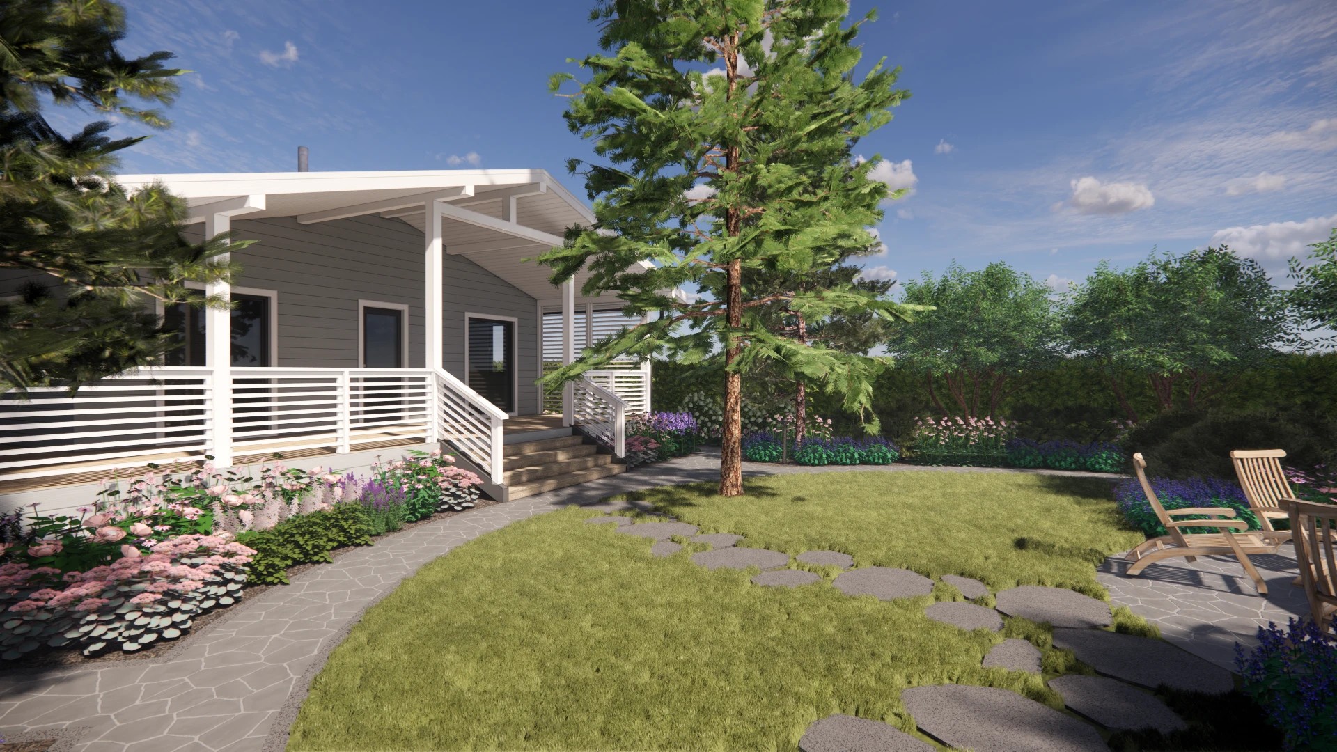 САД В КП "ОТРАДНАЯ БУХТА"