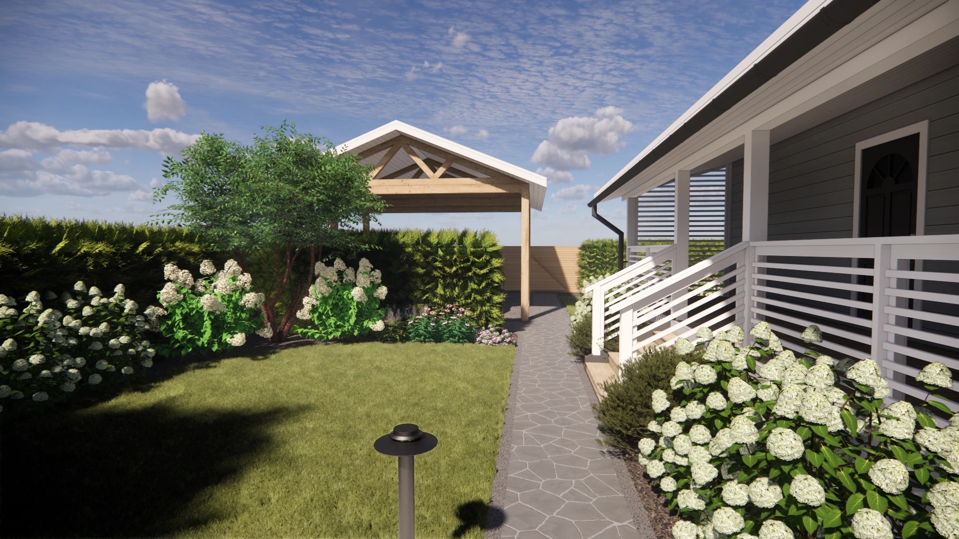 САД В КП "ОТРАДНАЯ БУХТА"