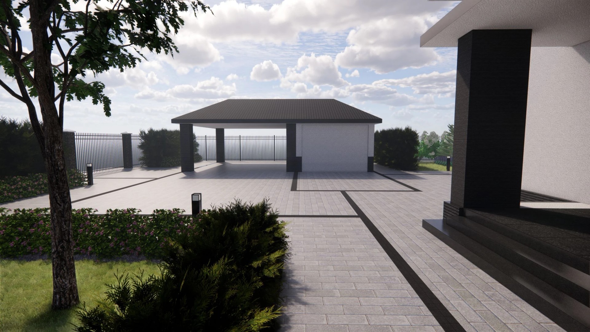 САД В КП "ОНЕГИН ПАРК"