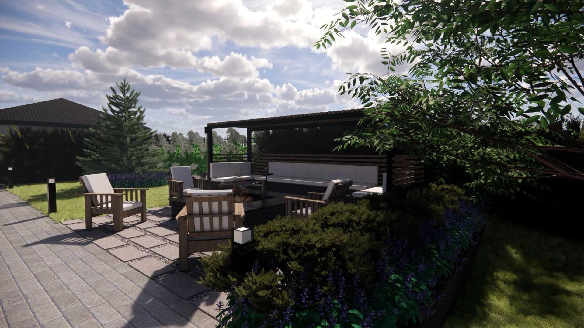 САД В КП "ОНЕГИН ПАРК"