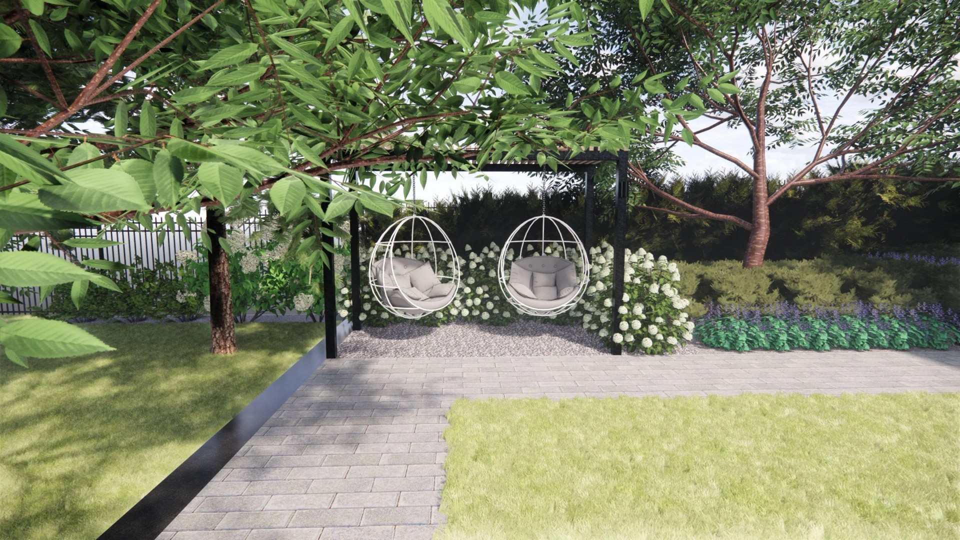 САД В КП "ОНЕГИН ПАРК"