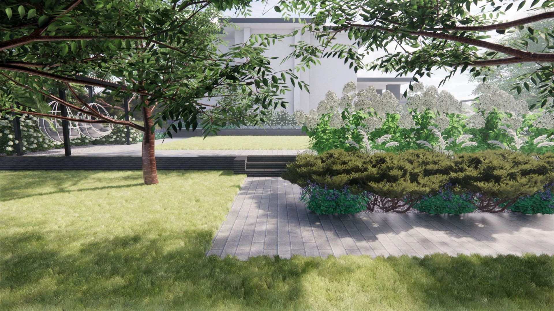 САД В КП "ОНЕГИН ПАРК"