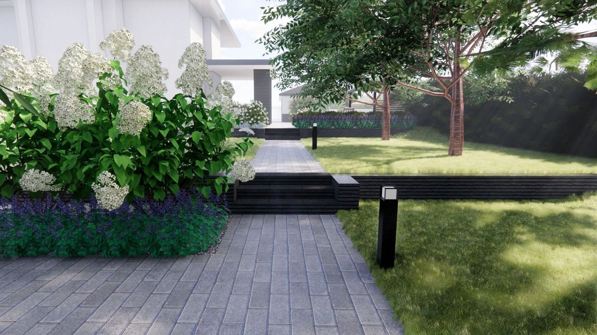 САД В КП "ОНЕГИН ПАРК"