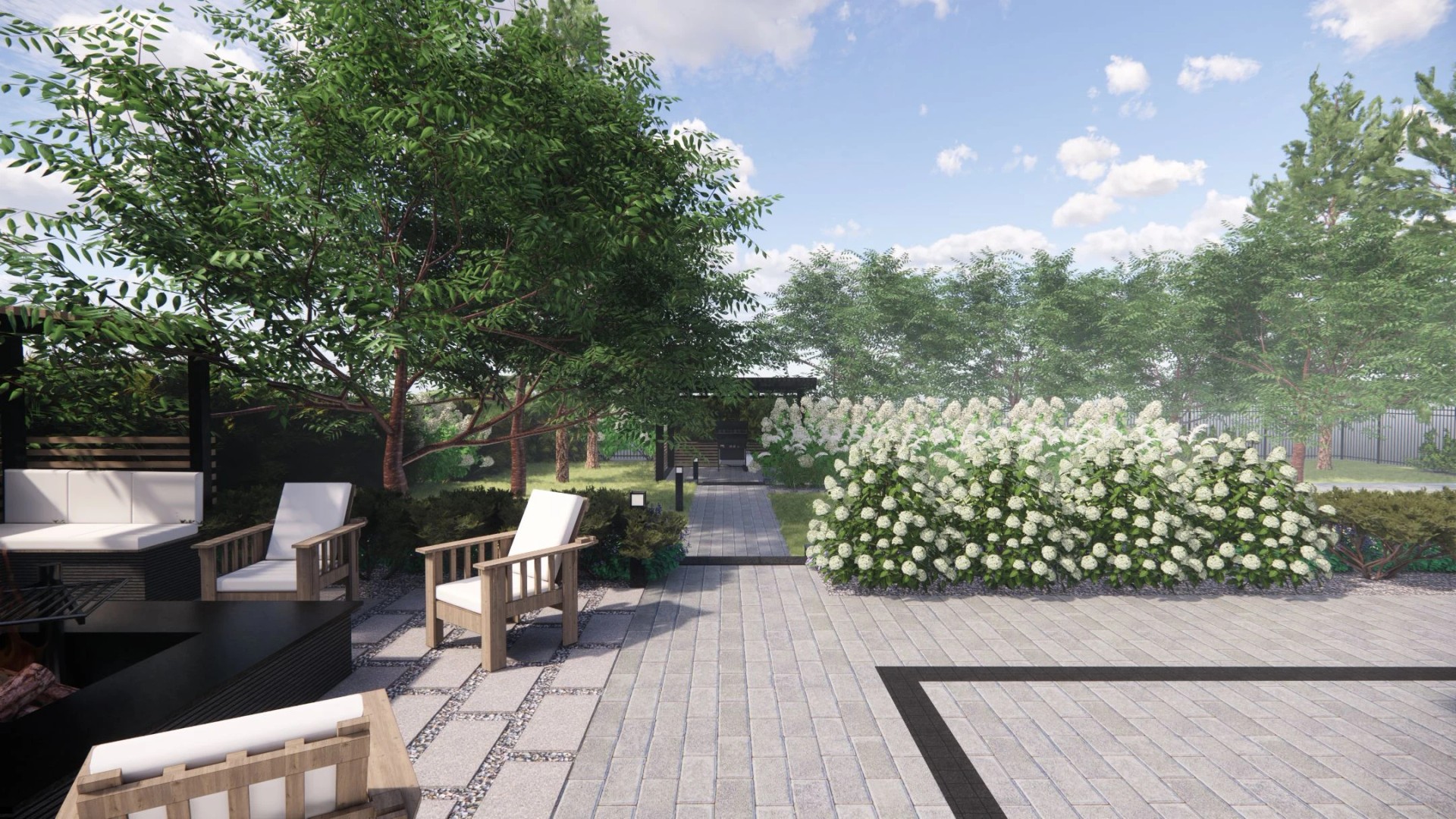 САД В КП "ОНЕГИН ПАРК"