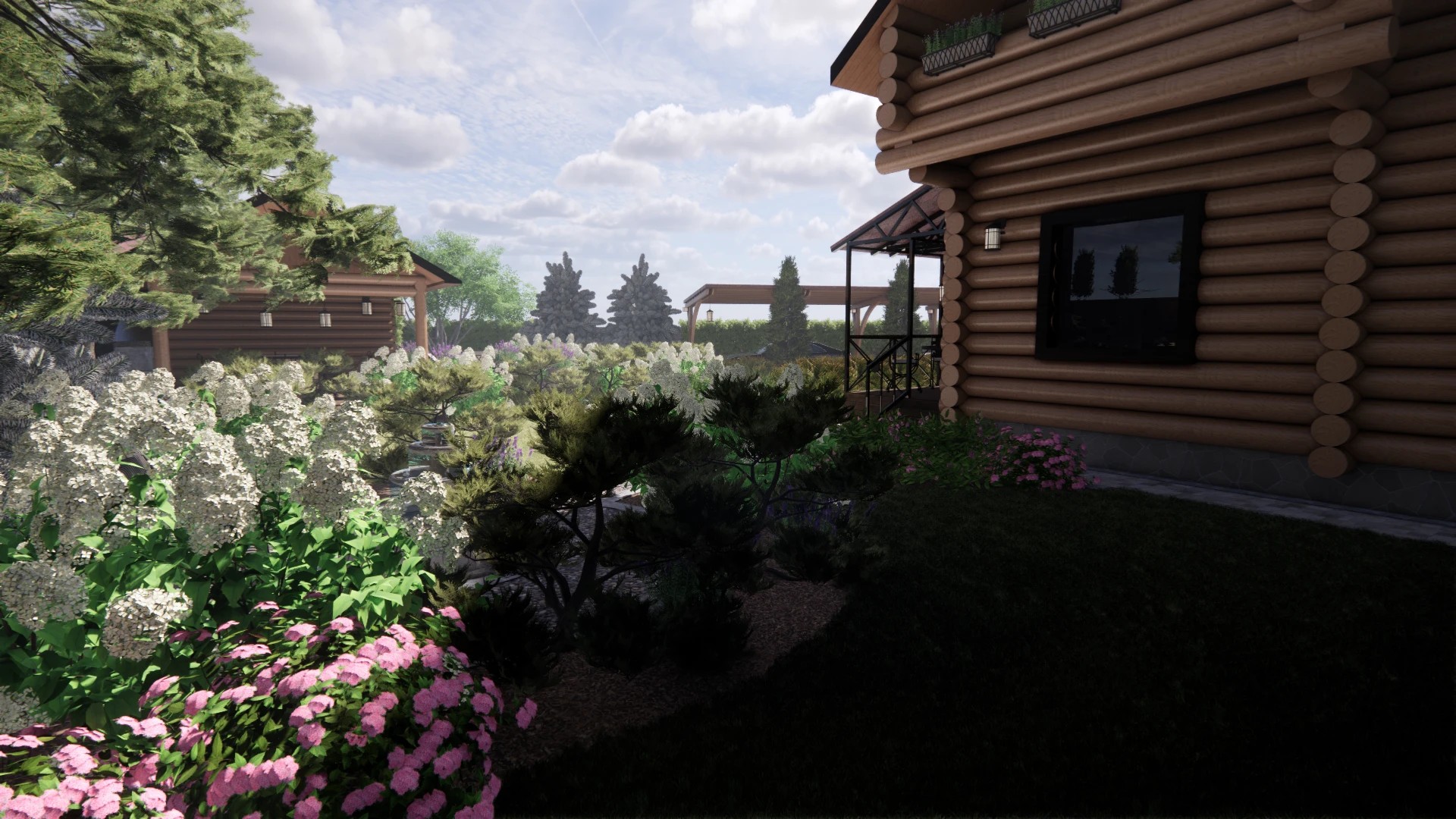 САД В КП "РУССКАЯ ДЕРЕВНЯ"