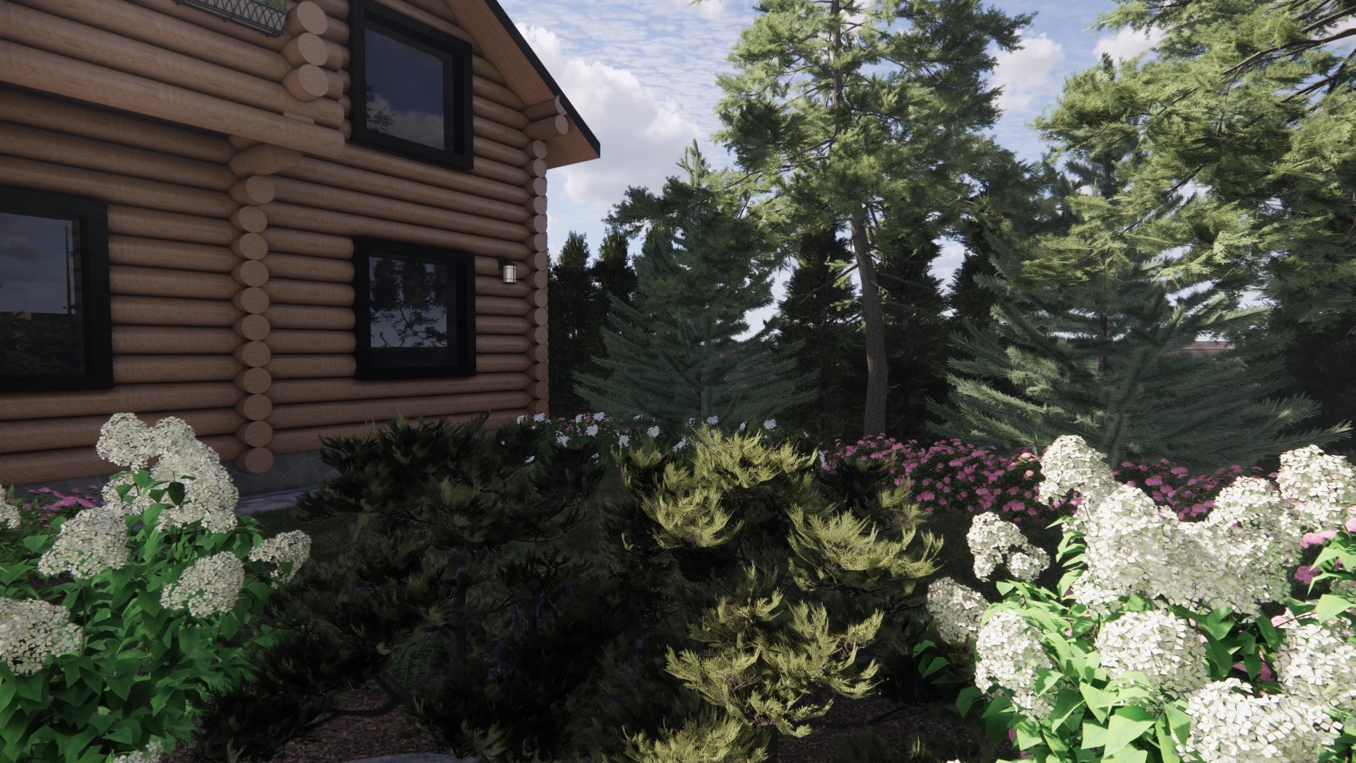 САД В КП "РУССКАЯ ДЕРЕВНЯ"