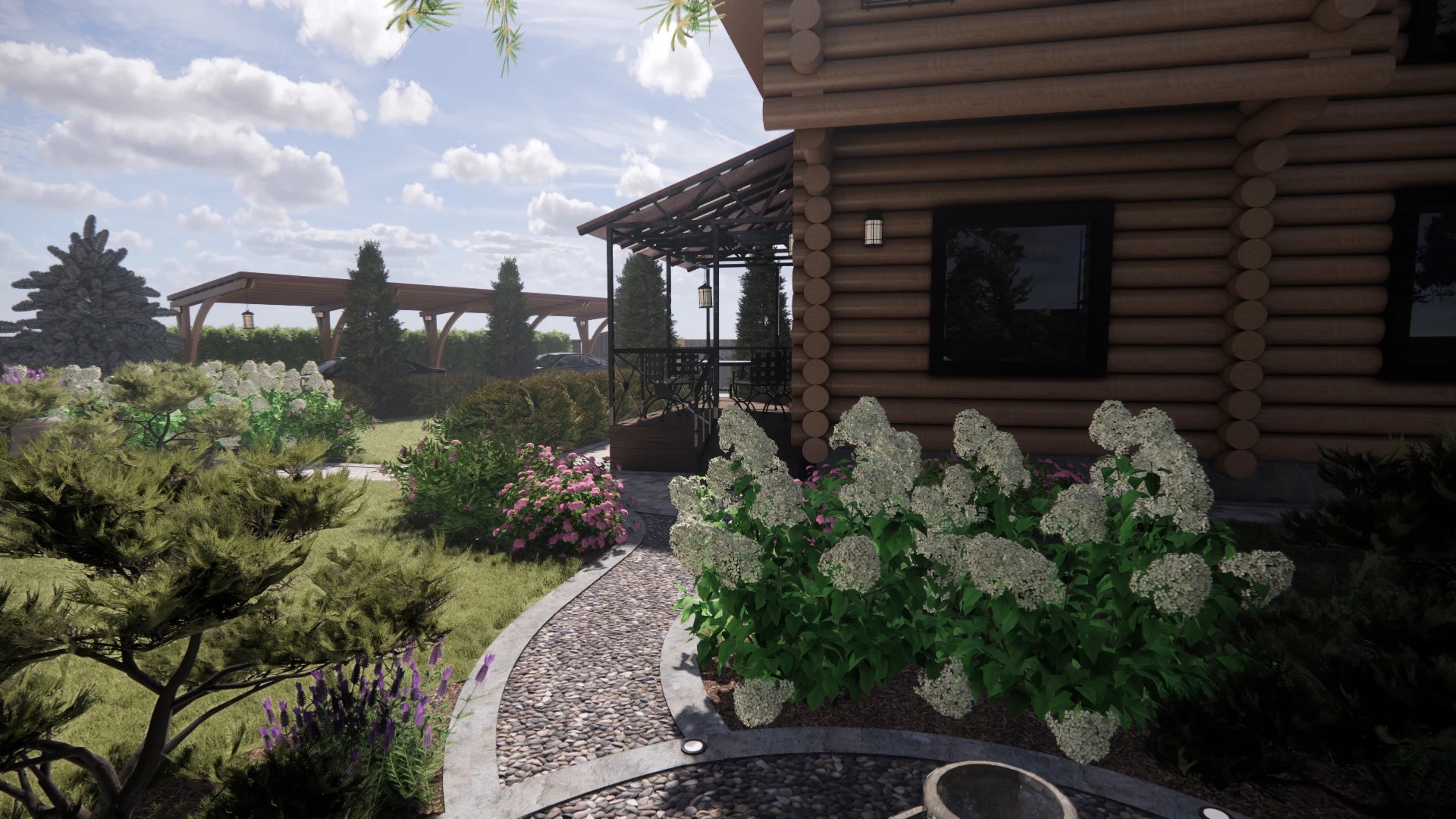 САД В КП "РУССКАЯ ДЕРЕВНЯ"