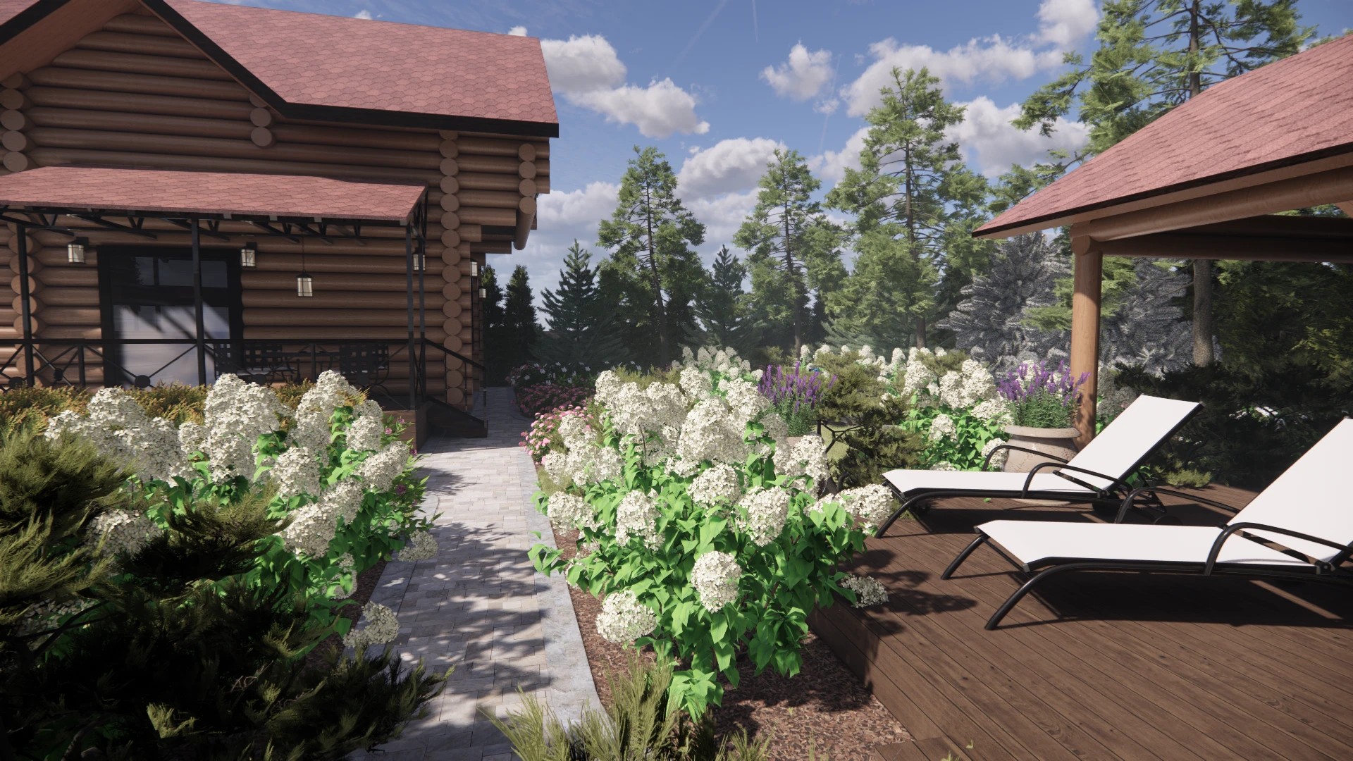 САД В КП "РУССКАЯ ДЕРЕВНЯ"