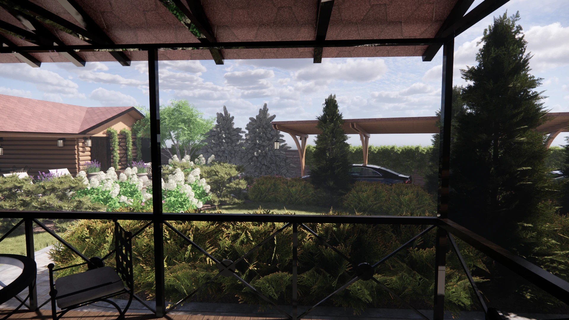 САД В КП "РУССКАЯ ДЕРЕВНЯ"