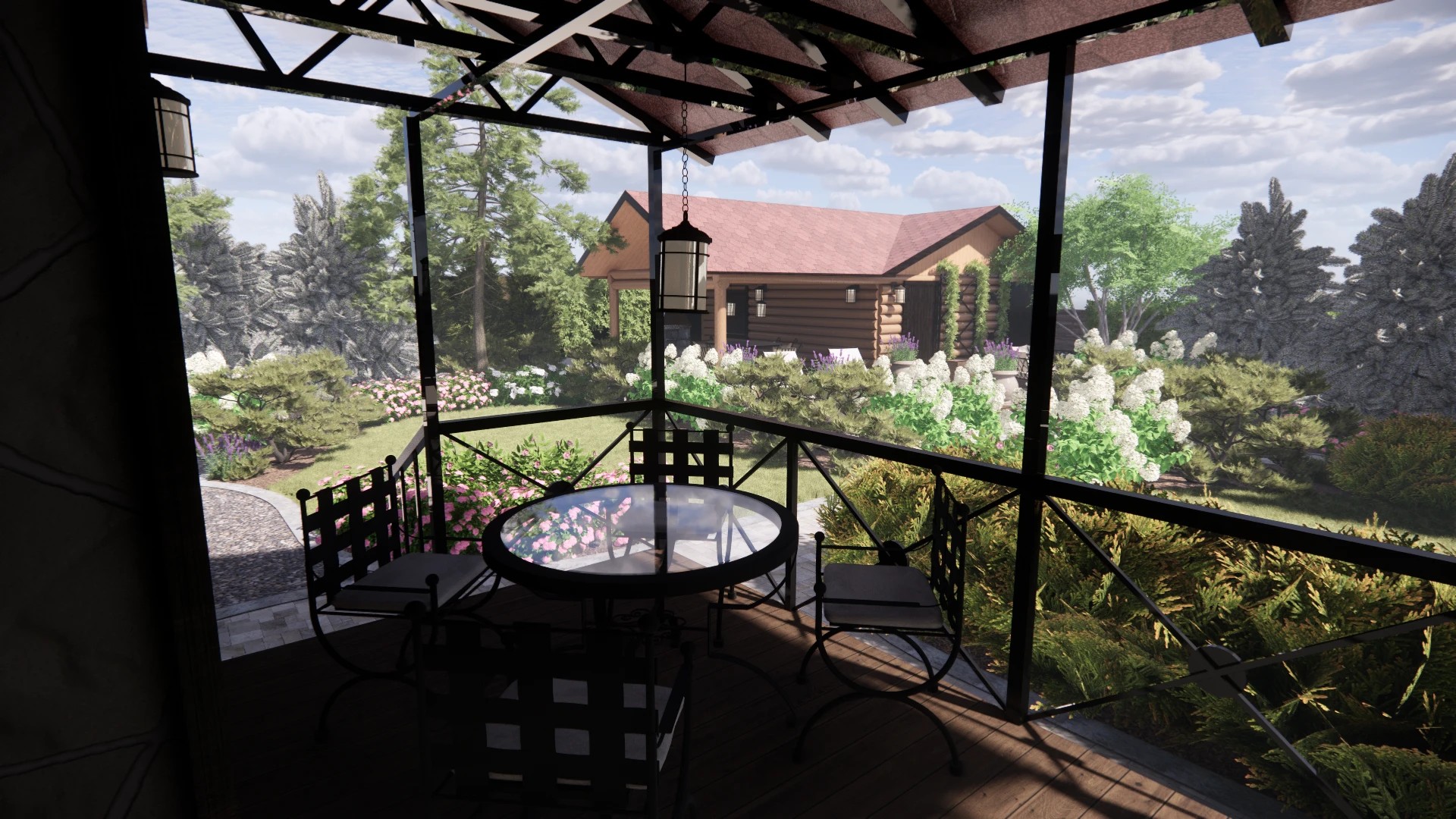 САД В КП "РУССКАЯ ДЕРЕВНЯ"