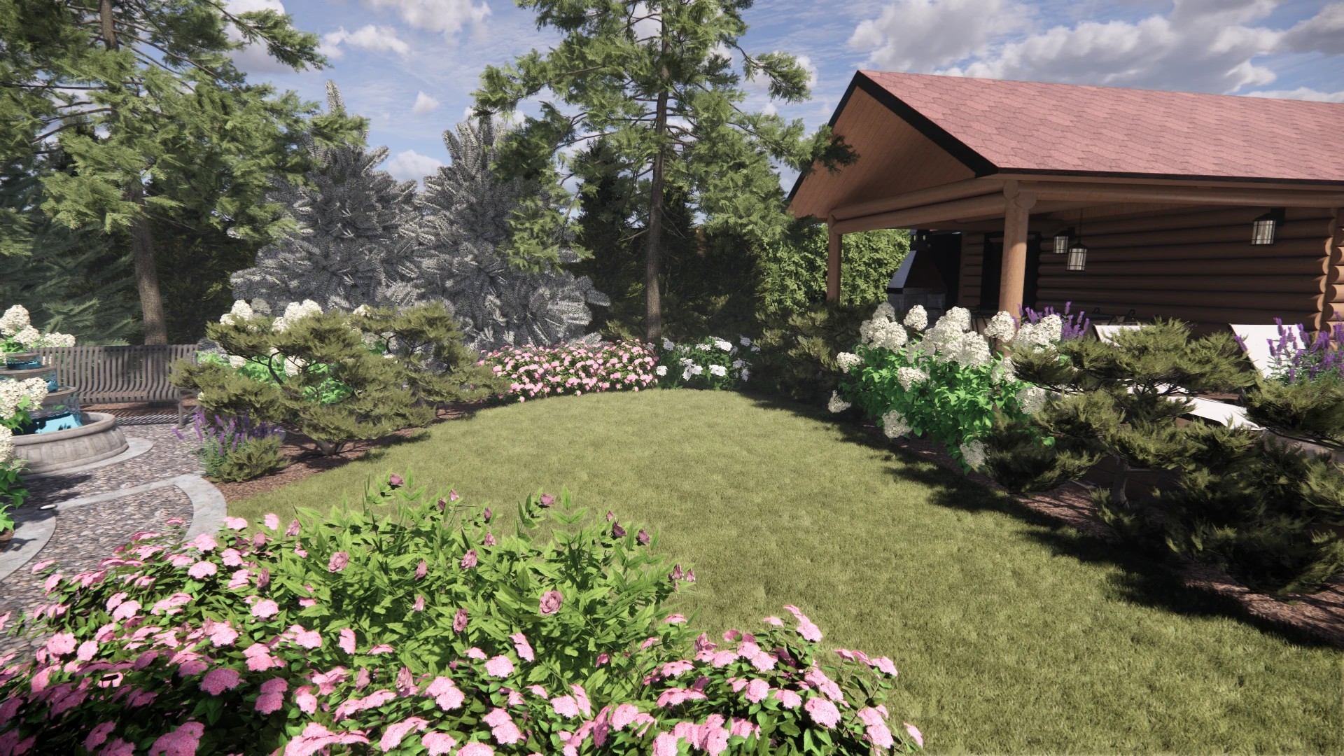 САД В КП "РУССКАЯ ДЕРЕВНЯ"