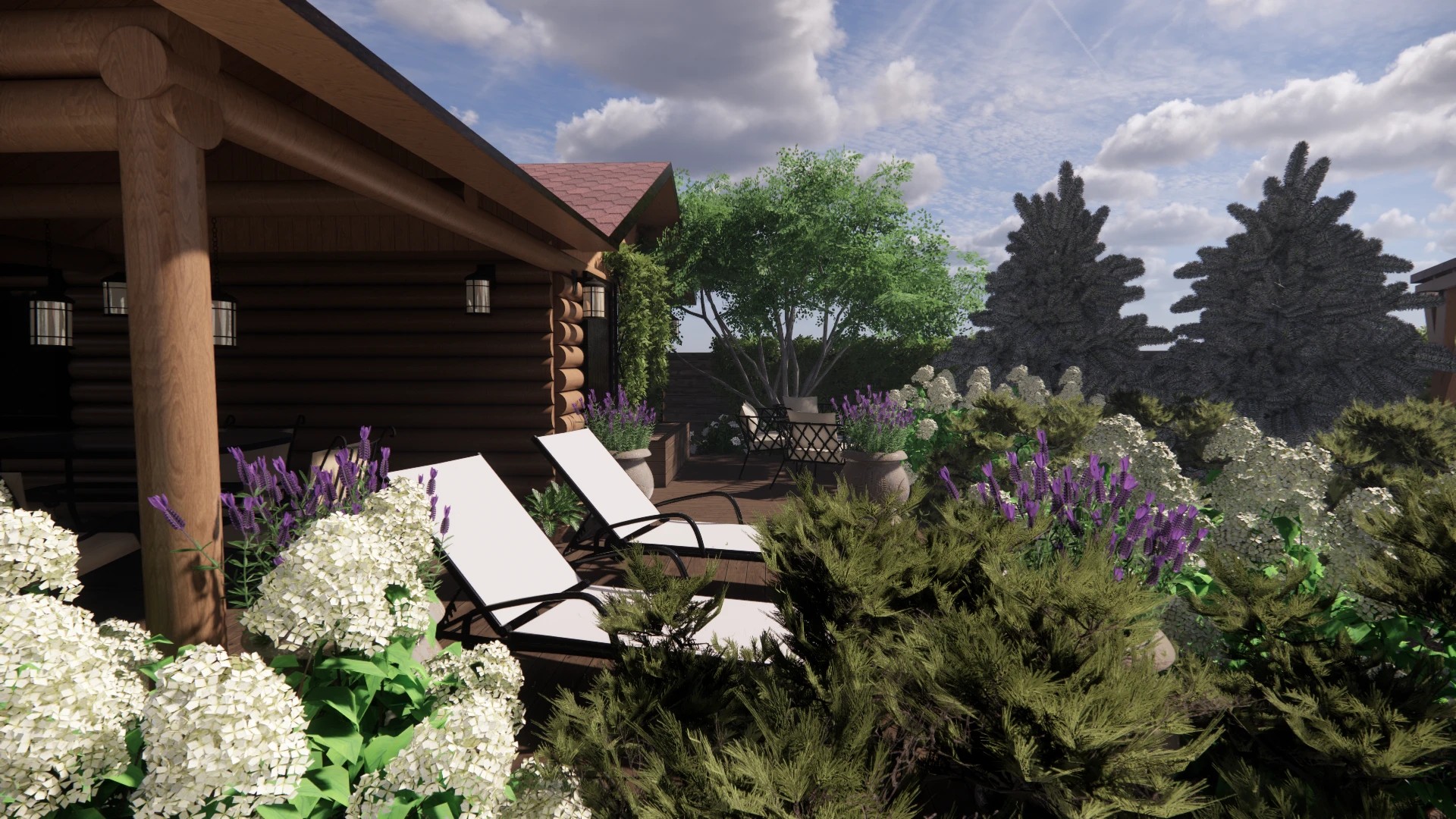 САД В КП "РУССКАЯ ДЕРЕВНЯ"