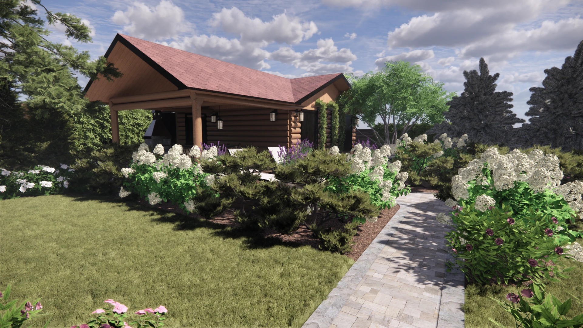 САД В КП "РУССКАЯ ДЕРЕВНЯ"