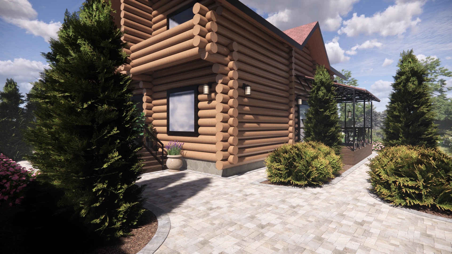 САД В КП "РУССКАЯ ДЕРЕВНЯ"