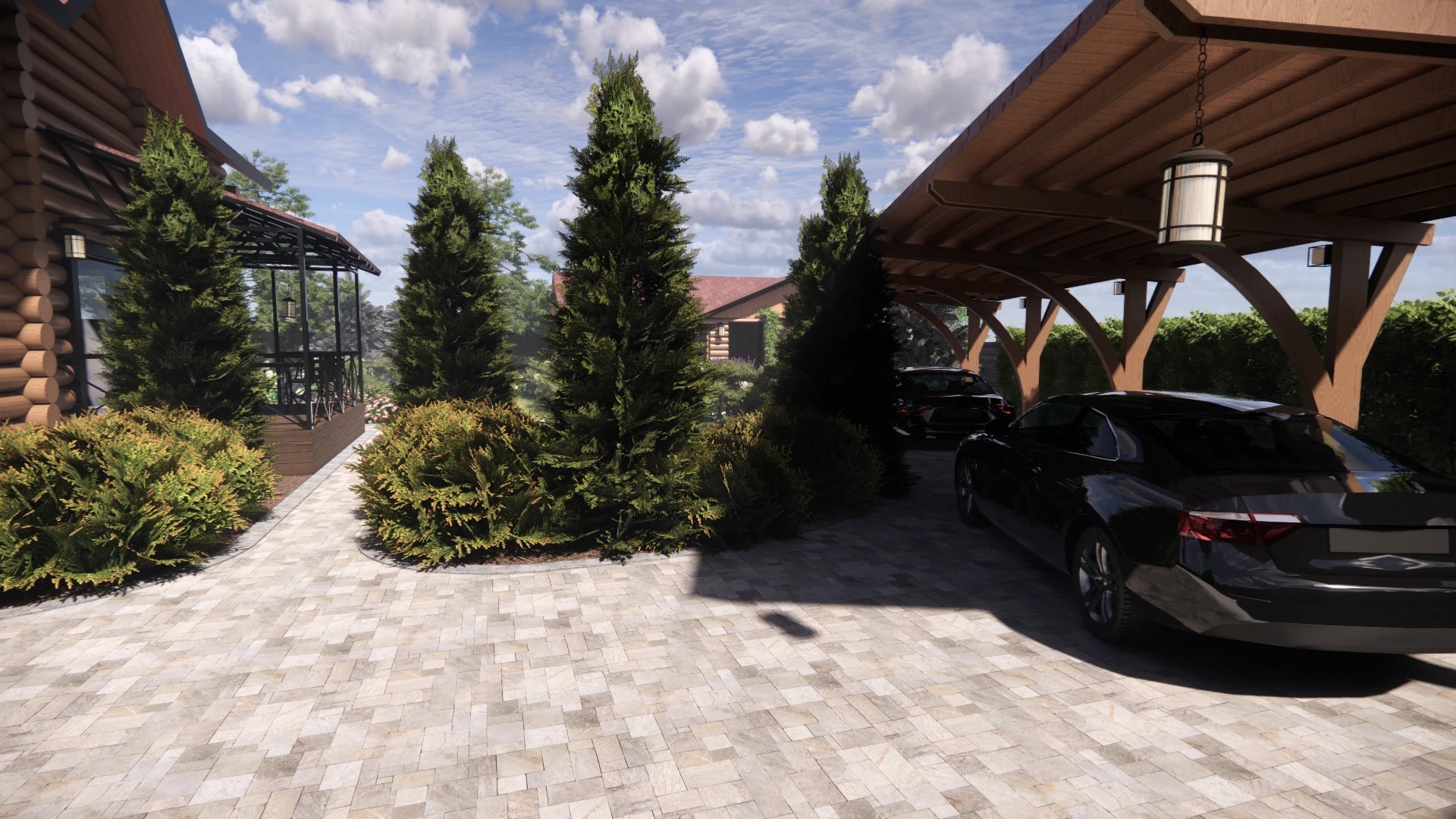 САД В КП "РУССКАЯ ДЕРЕВНЯ"