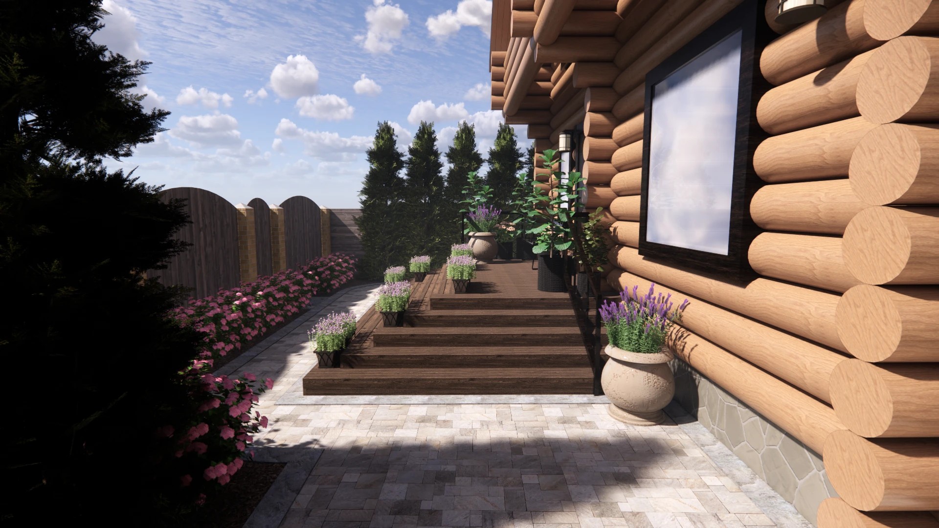 САД В КП "РУССКАЯ ДЕРЕВНЯ"