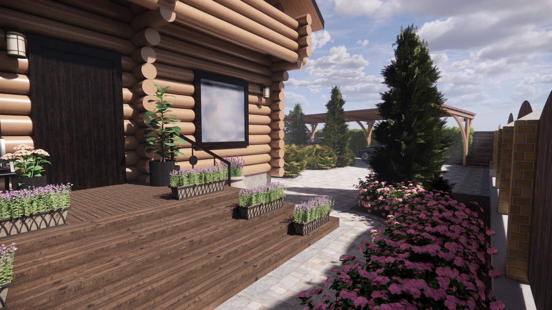 САД В КП "РУССКАЯ ДЕРЕВНЯ"